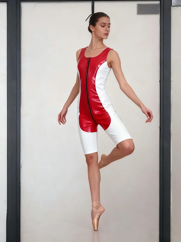 

100% Natural Latex Rubber Cosplay Catsuit Bodysuit fashion Masquerade Handmade Custom casual uniform