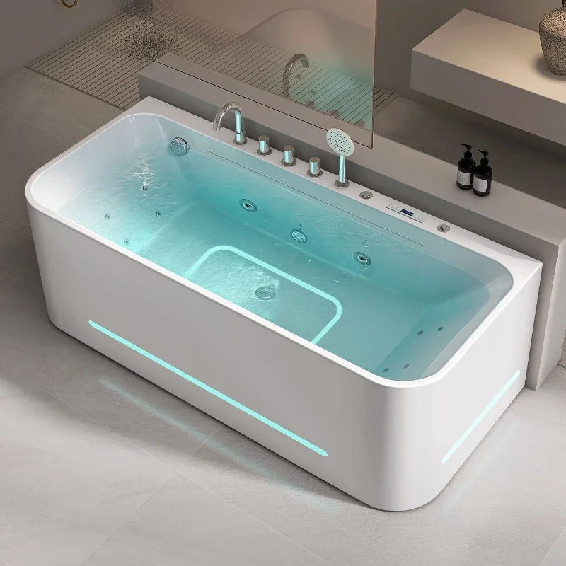 Thermal bath Bath Small apartment Home intelligent massage Deep bath tub 1.3-1 m 335