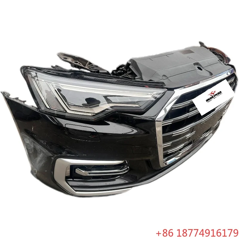 

HiHot Selling A6L C8 S6 Bumper Body Kit Radiator Assembly Engine Hood with Headlight for Original Replacement