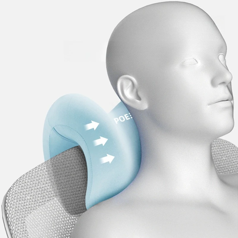 Office Chair Headrest Neck Pillow Ergonomic Support for Sleeping Napping Computer Chair