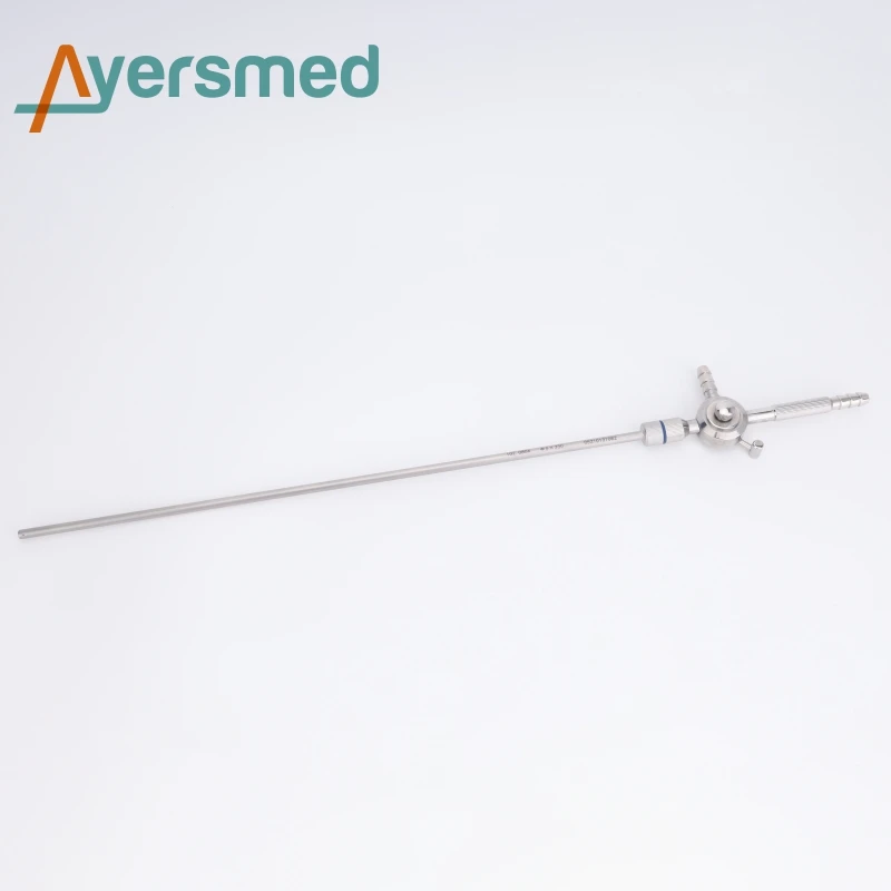 Laparoskopische Instrumente Saug- und Bewässerungsrohr mit Gleitventil 5 mm/10 mm