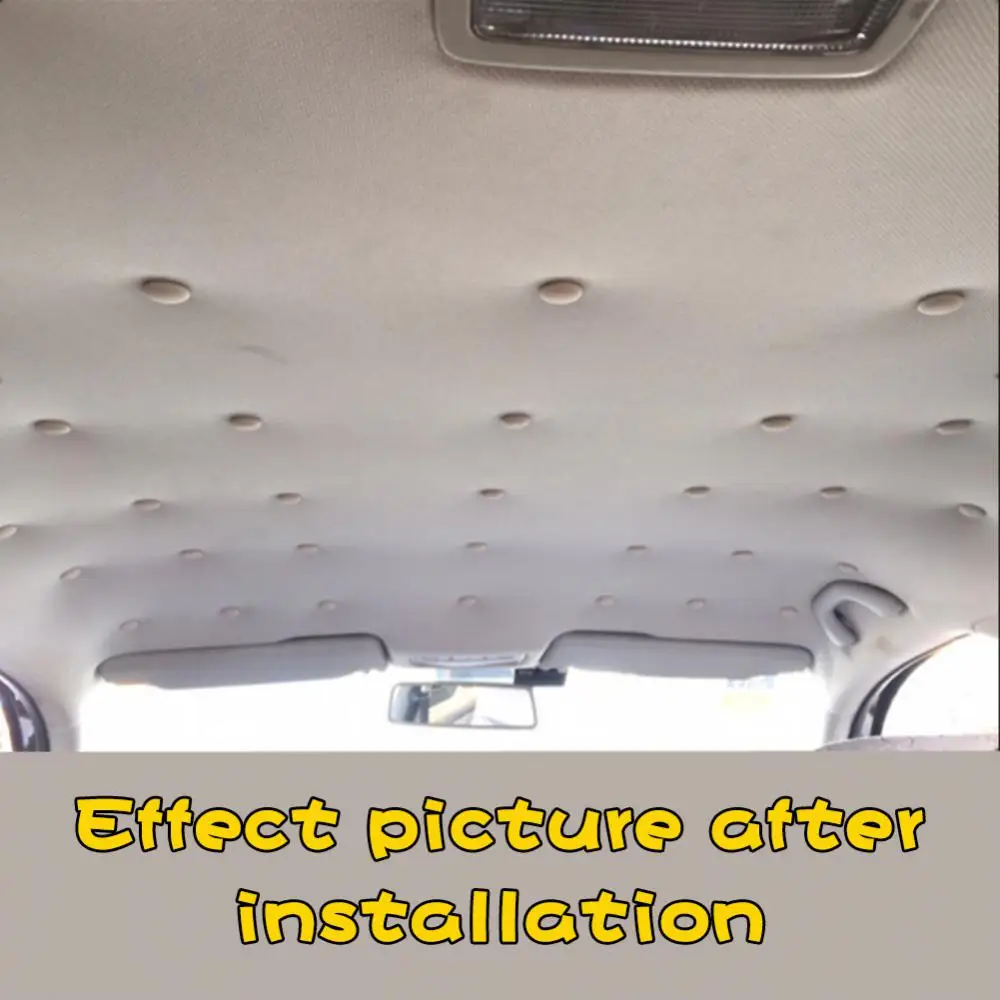 Universal Car Roof Repair Buckles Car Interior Ceiling Cloth Fixing Screw Headliner Rivets Retainer Automotive Care