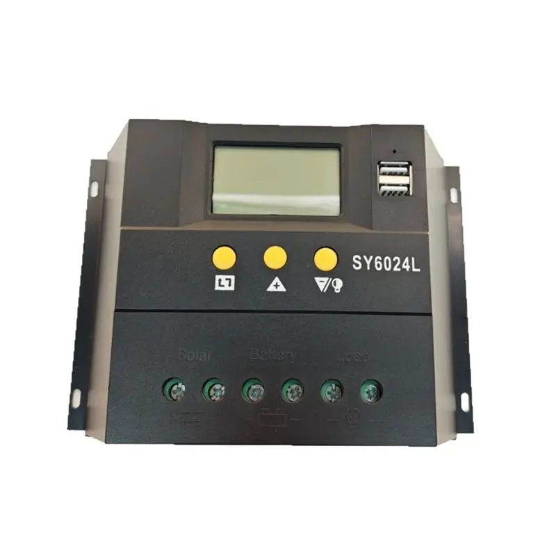 ABMI-MPPT Solar Controller With Dual USB Output For RV Boat Off-Grid Systems- Photovoltaic Charging Functionality Includ