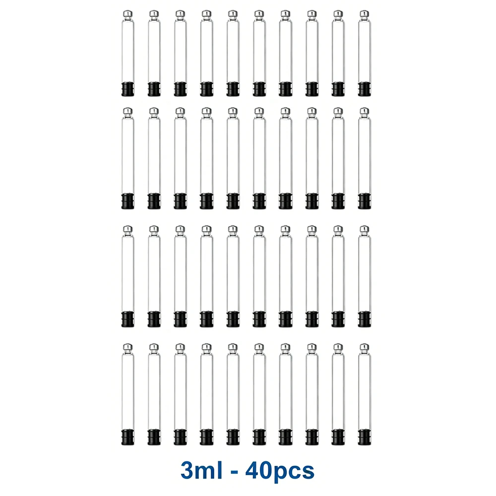 10-50 Stuks 3ML Insuline Cartridges 300IU Gesteriliseerde Wegwerp Glazen Flacon voor Diabetes Injectiepen voor Peptide Pen Injectie