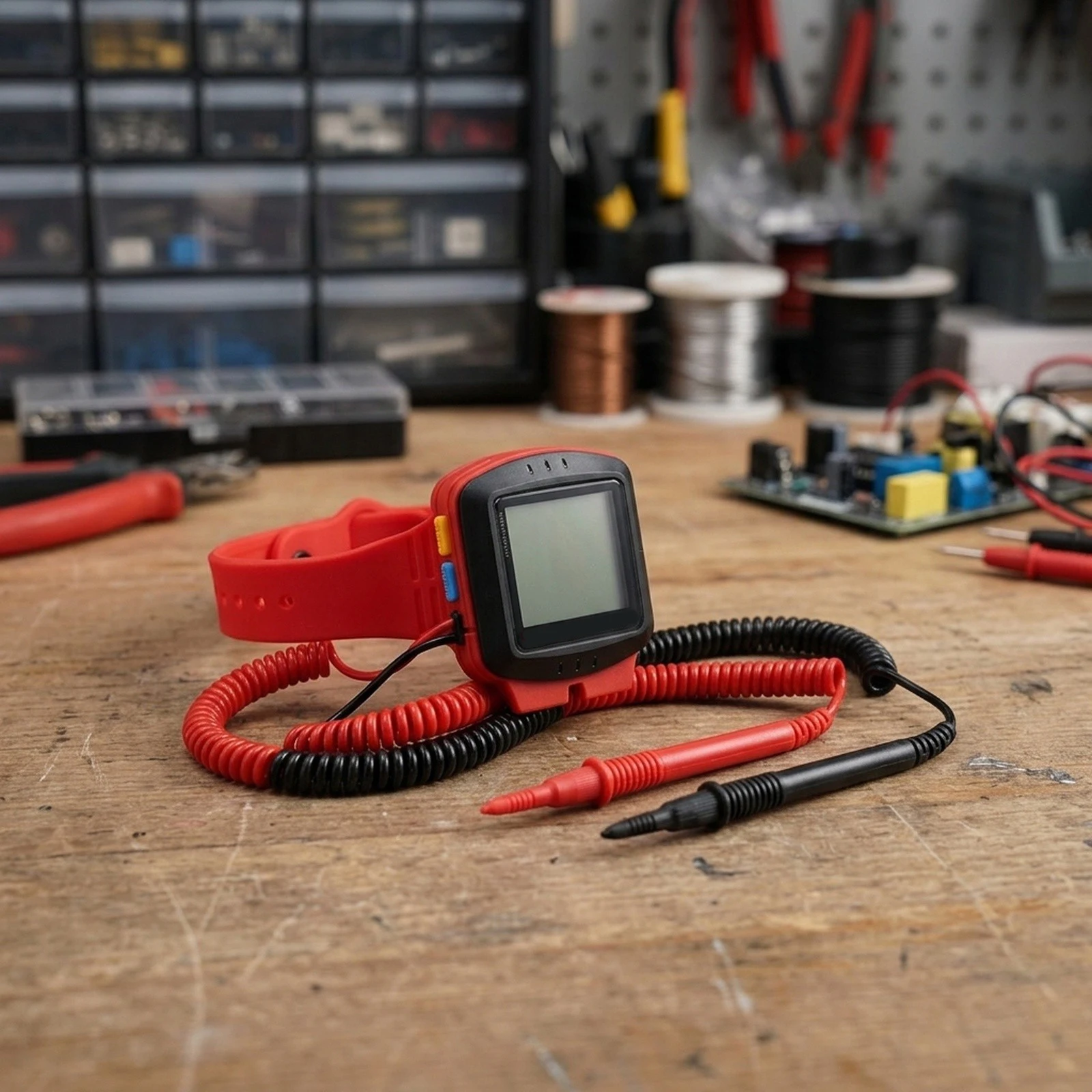 New Wrist Digital Multimeter With Voltage Detection For Electrician Repair Capacitance Measurement High-altitude Operations Tool