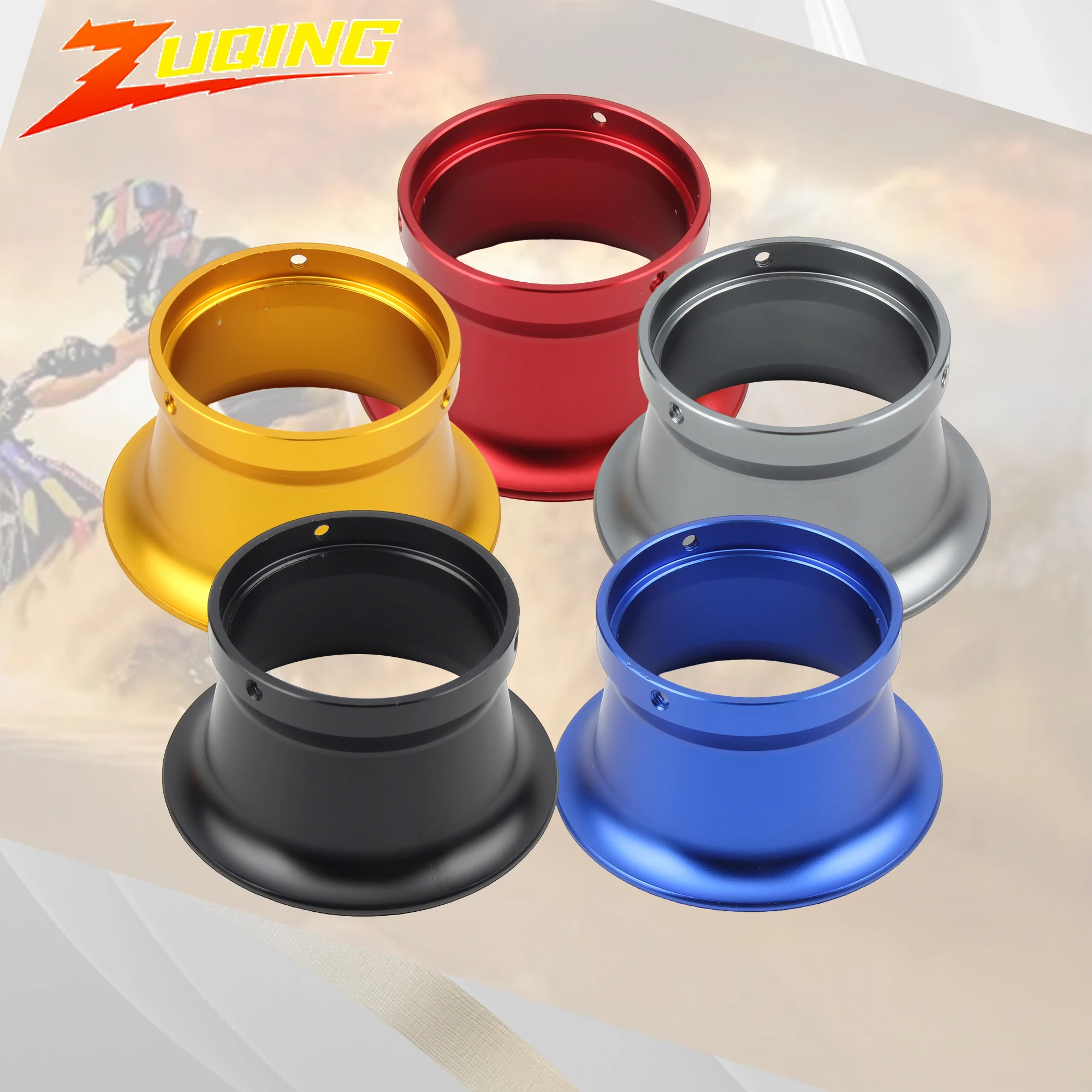 

55mm Motorcycle Carburetor Air Filter Cup For PWK 21 24 26 28 30 32 34 PE 28 30 ATV Motocross Moped Carb Horn Cup Modified Parts