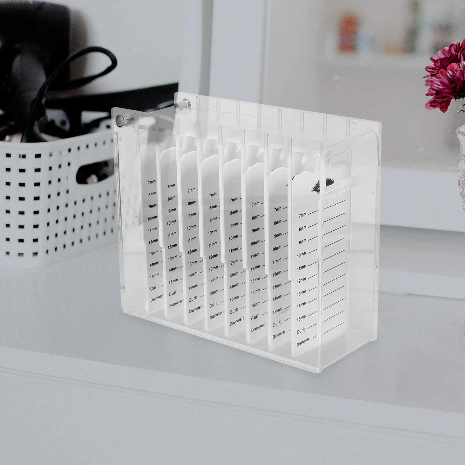 

Multi Layer Acrylic False Eyelash Storage Box Clear Lash Organizer Case Travel Makeup Holder Eyelash Box Lash Case