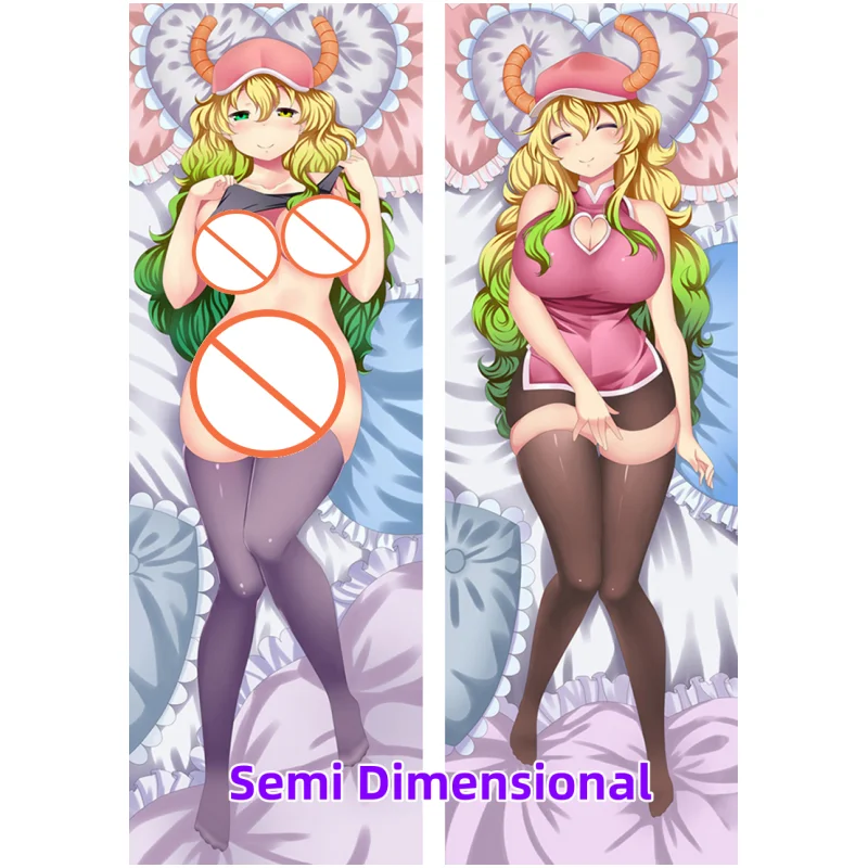 

Dakimakura Anime Miss Kobayashi's Dragon Maid Double-sided Print Of Life-size Body Pillowcase Gifts Can be Customized