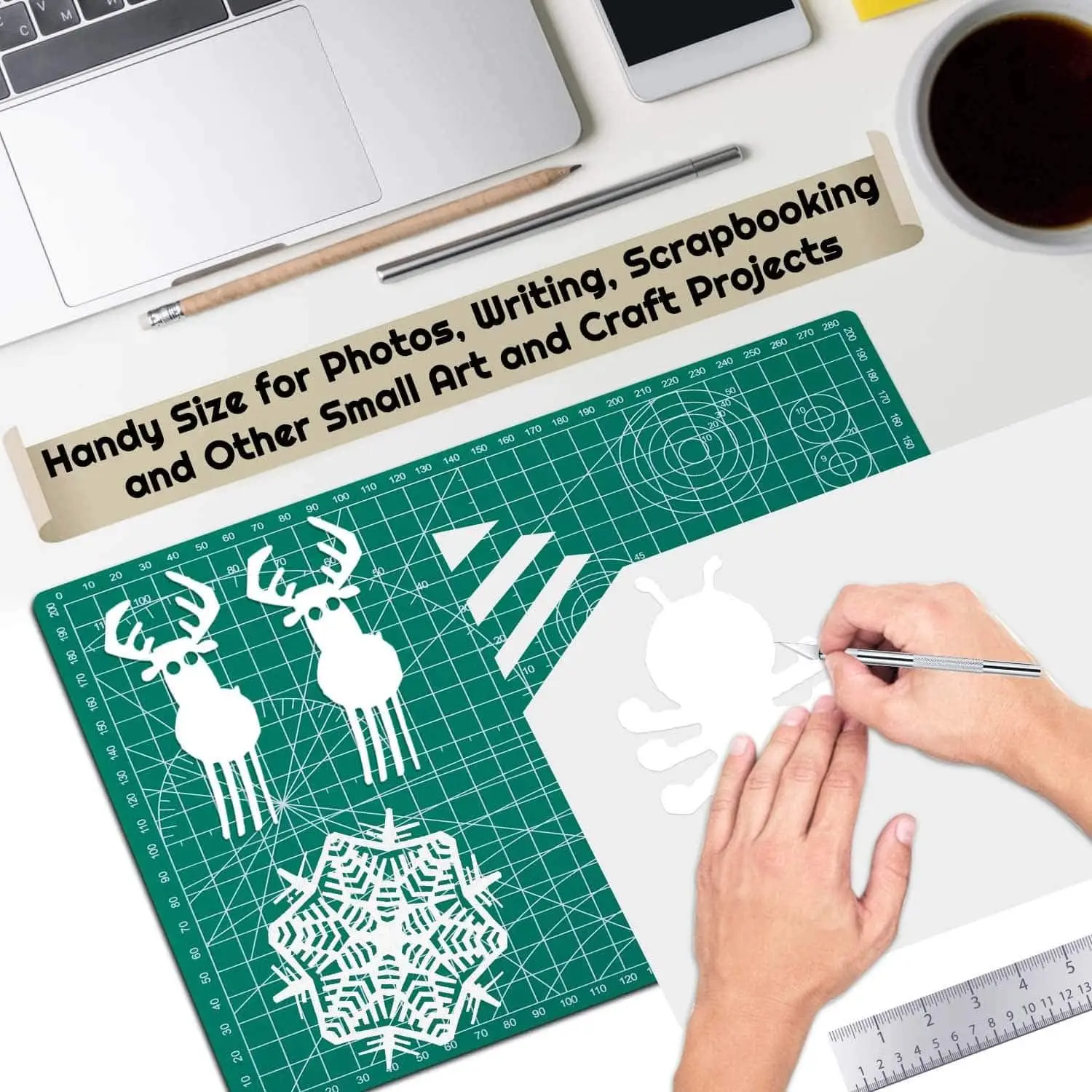Self Healing Professional Double Sided Sewing Mat Cutting Board for Craft, Fabric, Quilting, Sewing, Scrapbooking