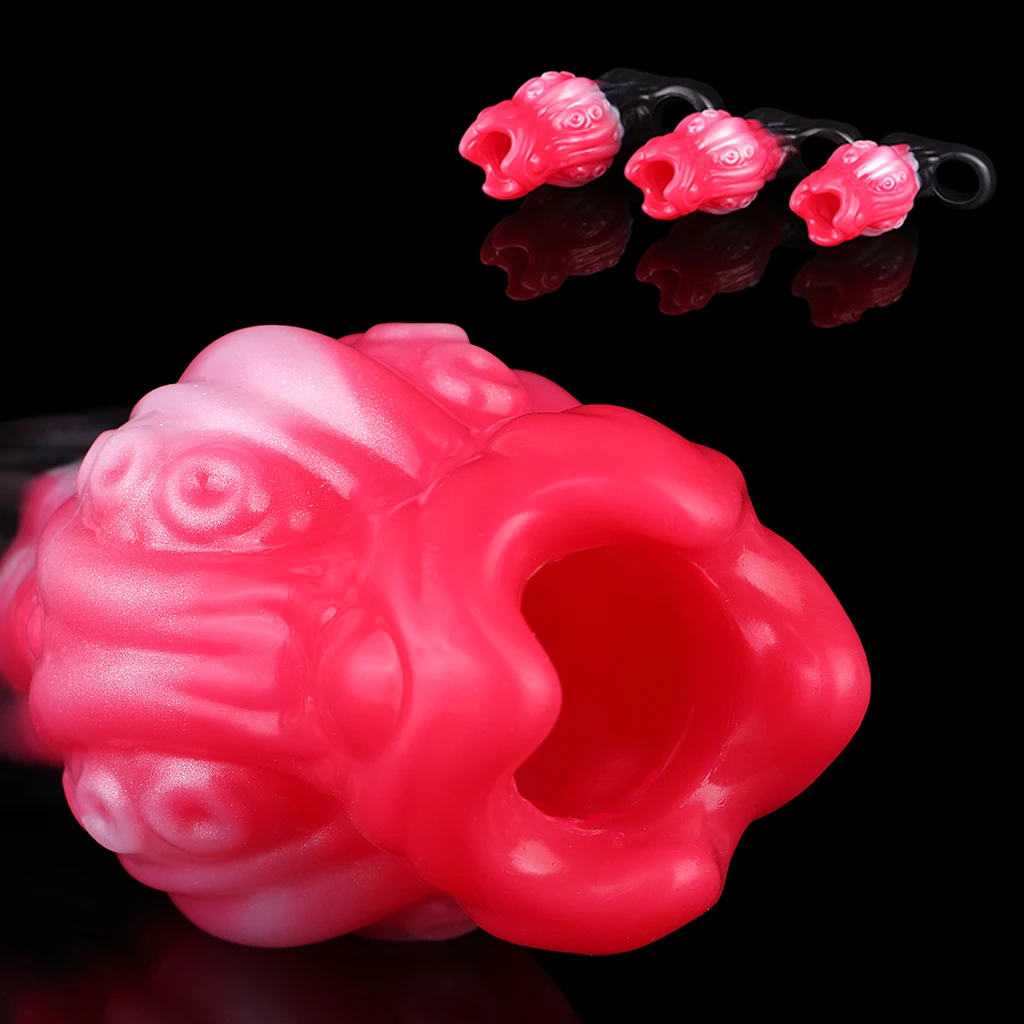 SXM 2026 Silicone Penis Enlargement Sleeve Fantasy Dog Knot Dildo Sheath With Cock Ring Adult Toys For Men Delay Ejaculation