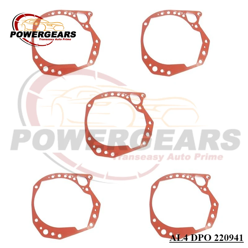 

5 шт. новый AL4 DPO 220941, прокладка задней коробки передач, автоматическая подходит для Peugeot и Citroen Fiat