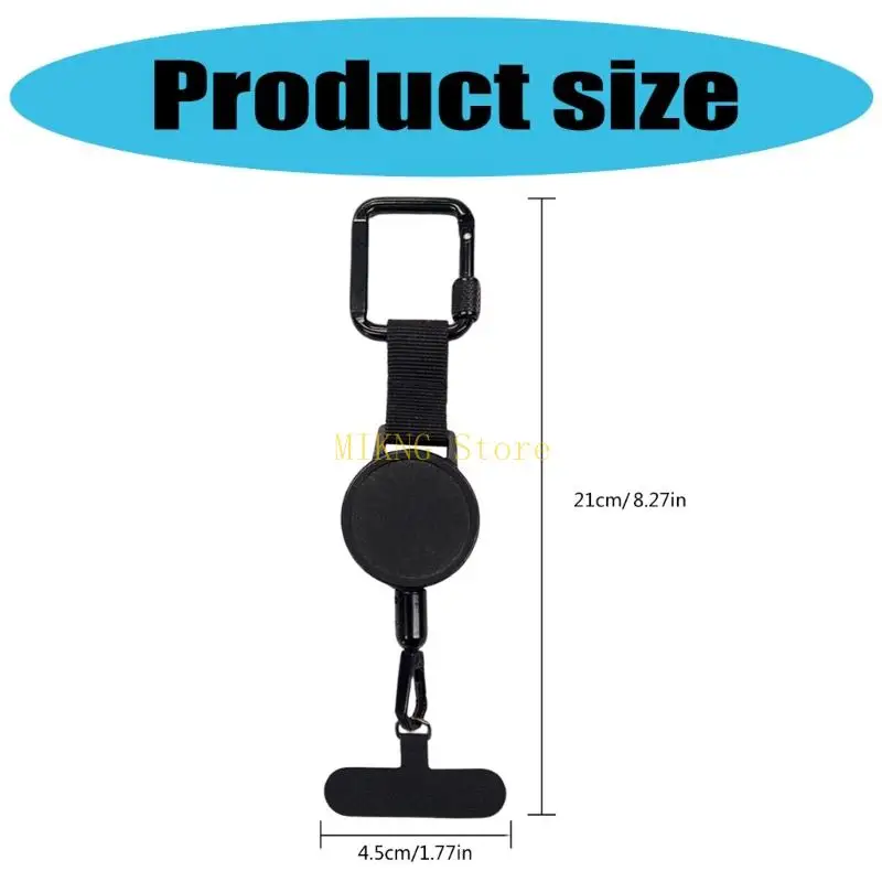 علامة تبويب الهاتف العالمي TOTER ANTITHEFT Tether Tether Wrist Lanyard Patches أفضل بيع