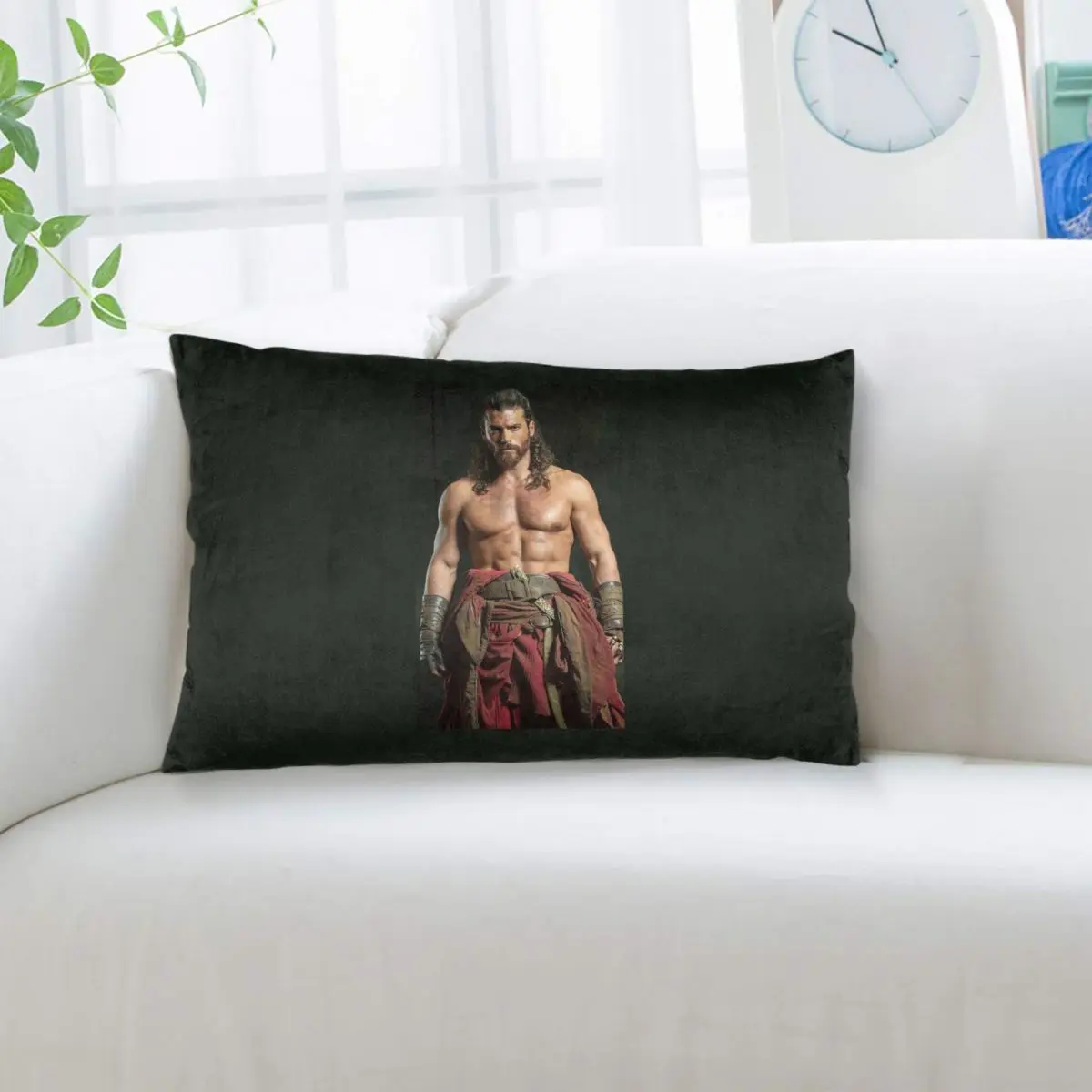 Actor Can Yaman Photo Rectangle Pillowcase Cushion Cover Decorative Bedroom Bed Home Comfort Throw Pillow