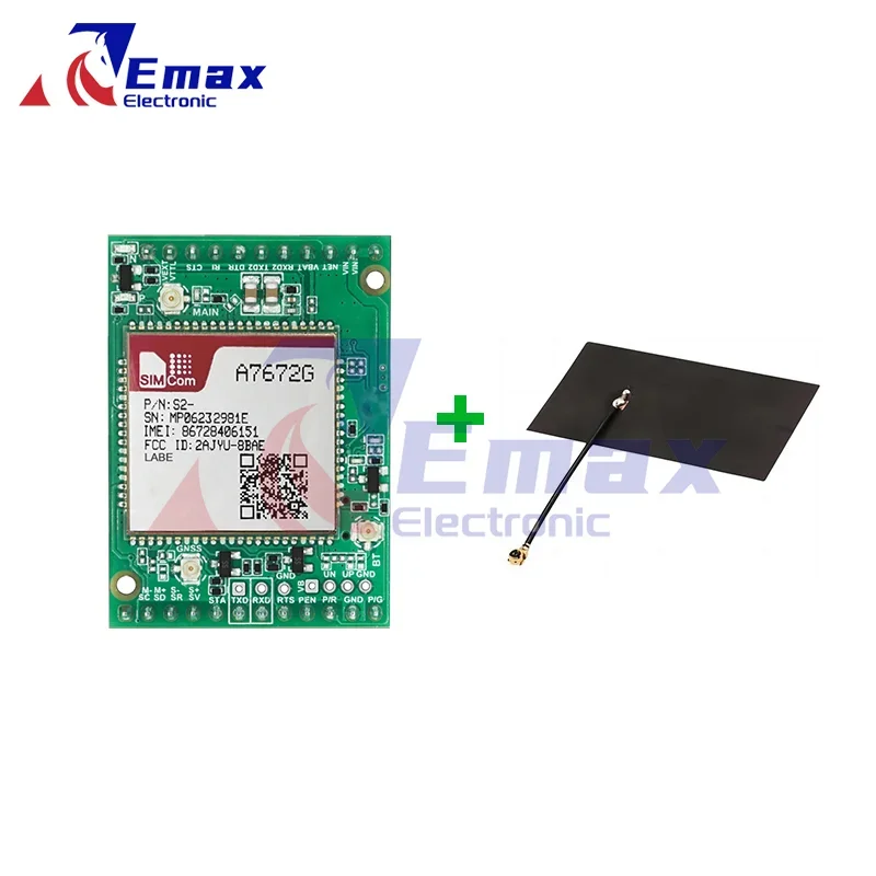 SIMCOM A7672G-LABE Core Board A7672G-LABE Development Board LTE CAT1+4G+2G+Voice not Supported GPS