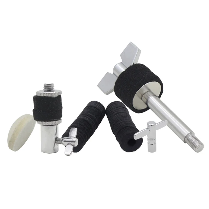Drum Five-Piece Set Hi-Hat Clutch + Hammer Heads Pad + Cymbal Screw + Key Instrument Accessories + Cymbal Pad-AT20