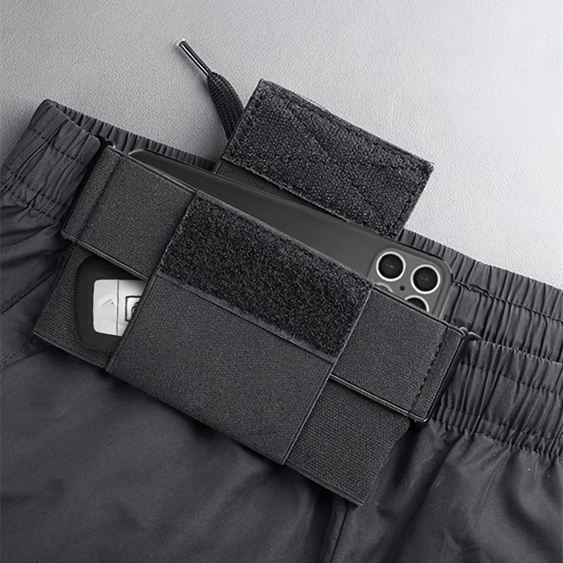 

1pcs Portable Sports Invisible Mobile Phone Waist Bag Men's Waist Bag Women's Outdoor Work Elastic Mobile Phone Bag