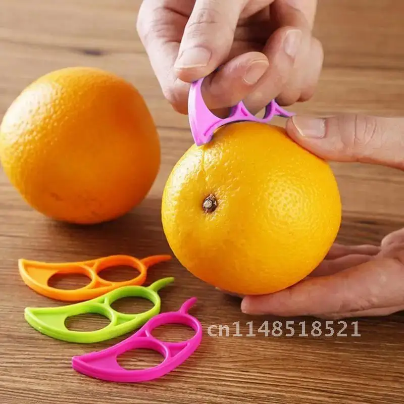 Mini Orange Peeler Citrus Quick Fast Fruit Peeling Knife Safe Durable Portable Fruit Cutter Peelers Kitchen Gadgets