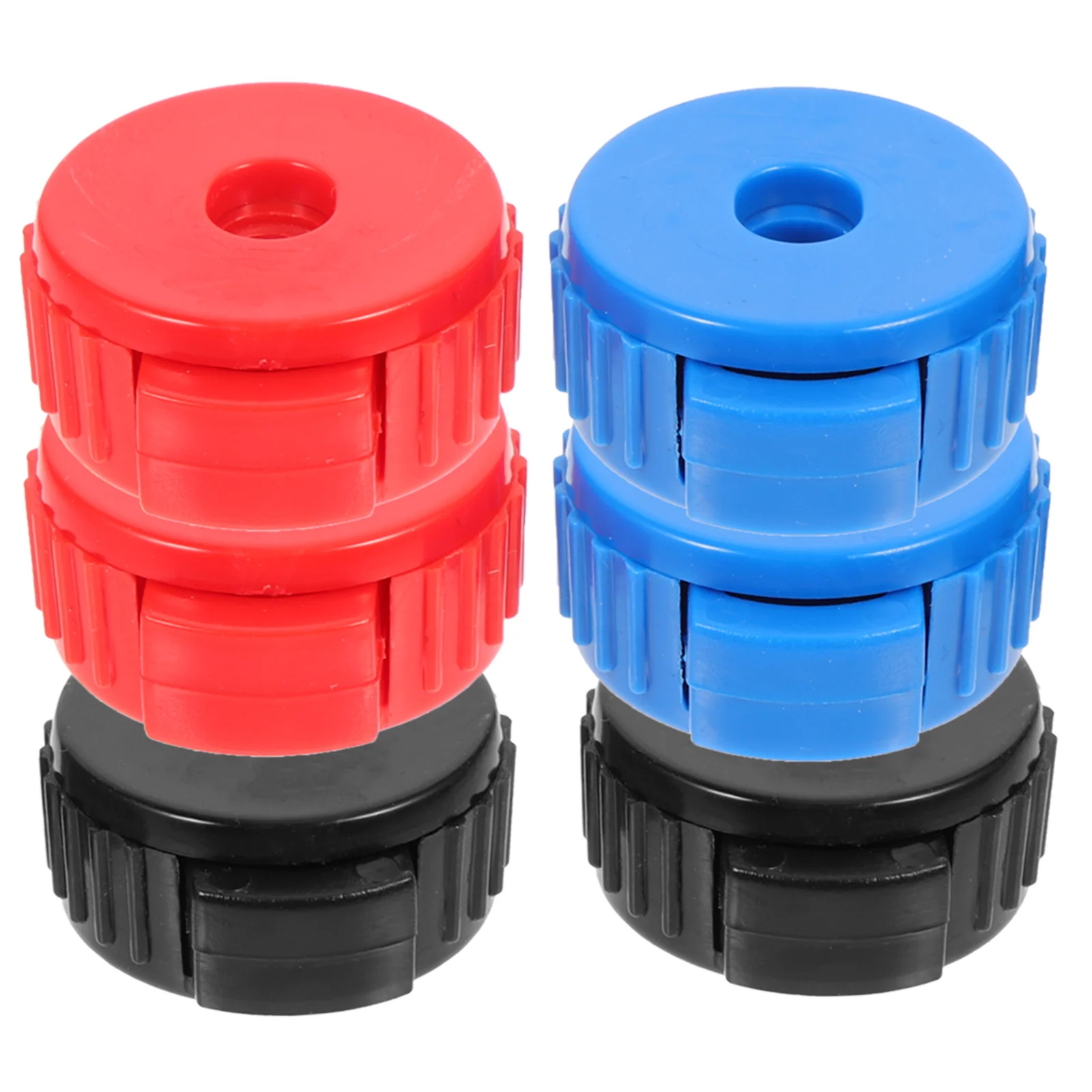 

6Pcs Quick Release Plastic Drum Cymbal Nuts Durable Drum Parts Easy Install Remove Cymbal Fixing Nuts Replacement Kit