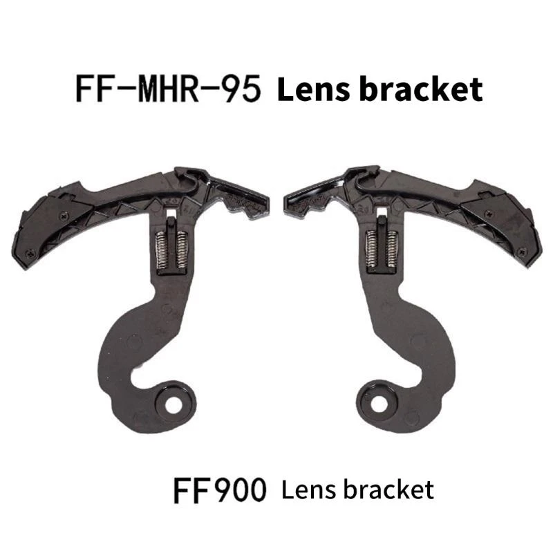 

31BC 1 Pair Motorcycle Helmets Visors Gear Base Plate for FF399 Replacement Part