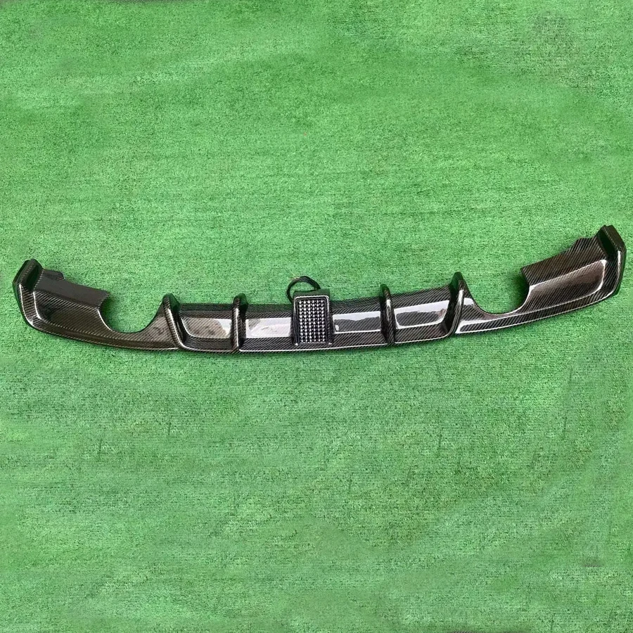 For BMW 3 series F30 F35 320i 330i Carbon Fiber Back lip Car Rear Bumper Diffuser Splitters Spoiler Car Accessories body kit