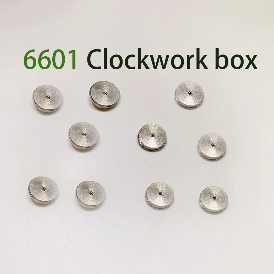 Watch accessories for the original miyota Japan West iron City 6T51 6601 movement box wheel containing a spring box