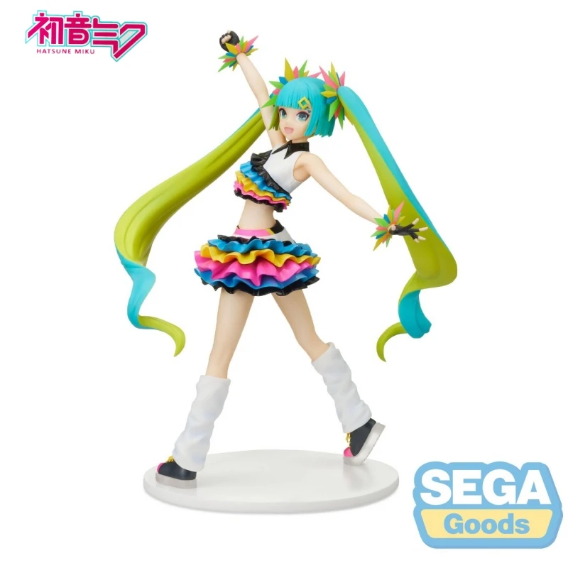 

Original Sega Hatsune Miku 1/8 Figure Diva Project Mega39 Catch The Wave Anime Pvc Action Decoration Model Collectible Gift Toy