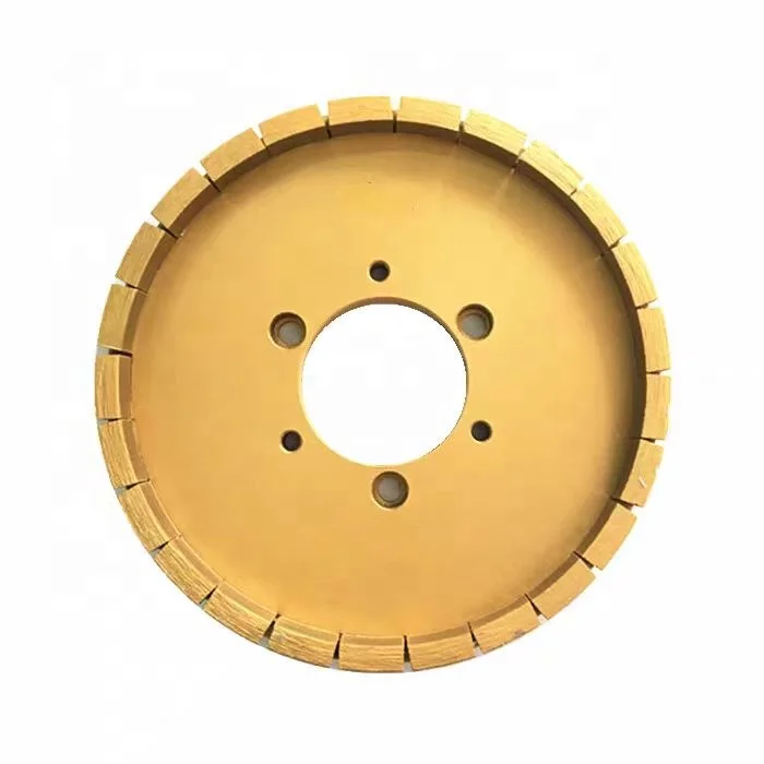 Metal Bond Fine Squaring Wheel 200mm Diamond Disc for Ceramic Tile Production Line Deburring