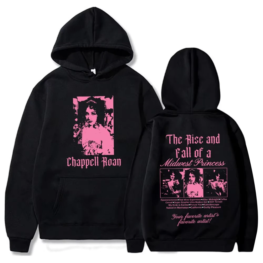 Chappell Roan Hoodie The Rise and Fall of A Midwest Princess Album Merch Fan Gift Hoodie Unisex