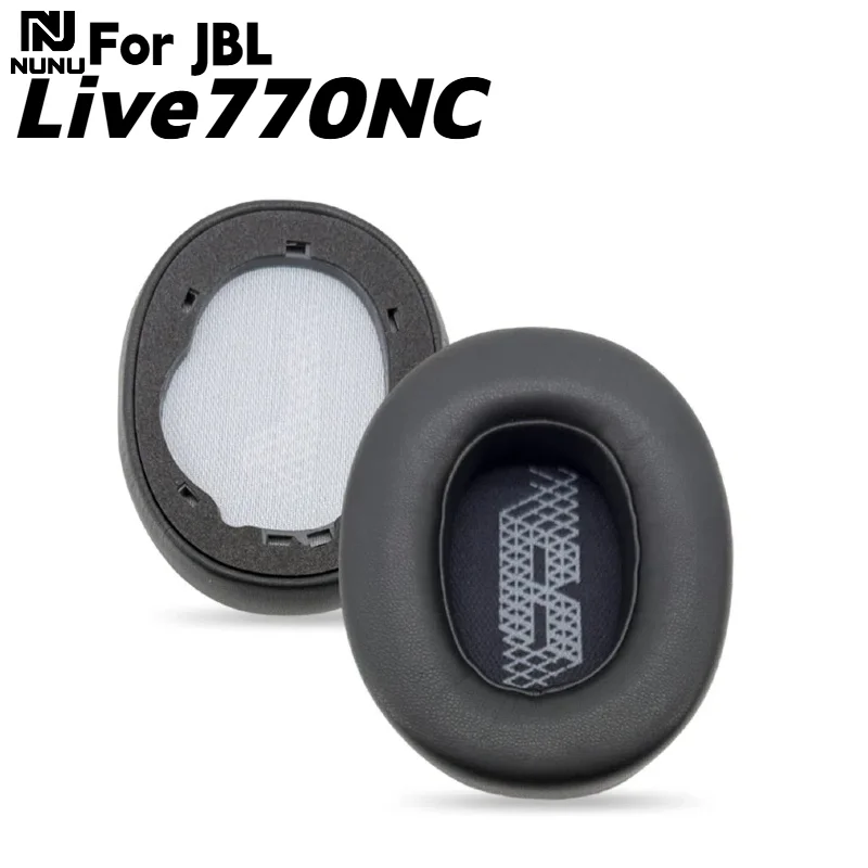 Wymienne nauszniki z pianki memory proteinowej z klamrą do słuchawek JBL Live 770NC, części zamienne do naprawy. — zdjęcie produktu 2