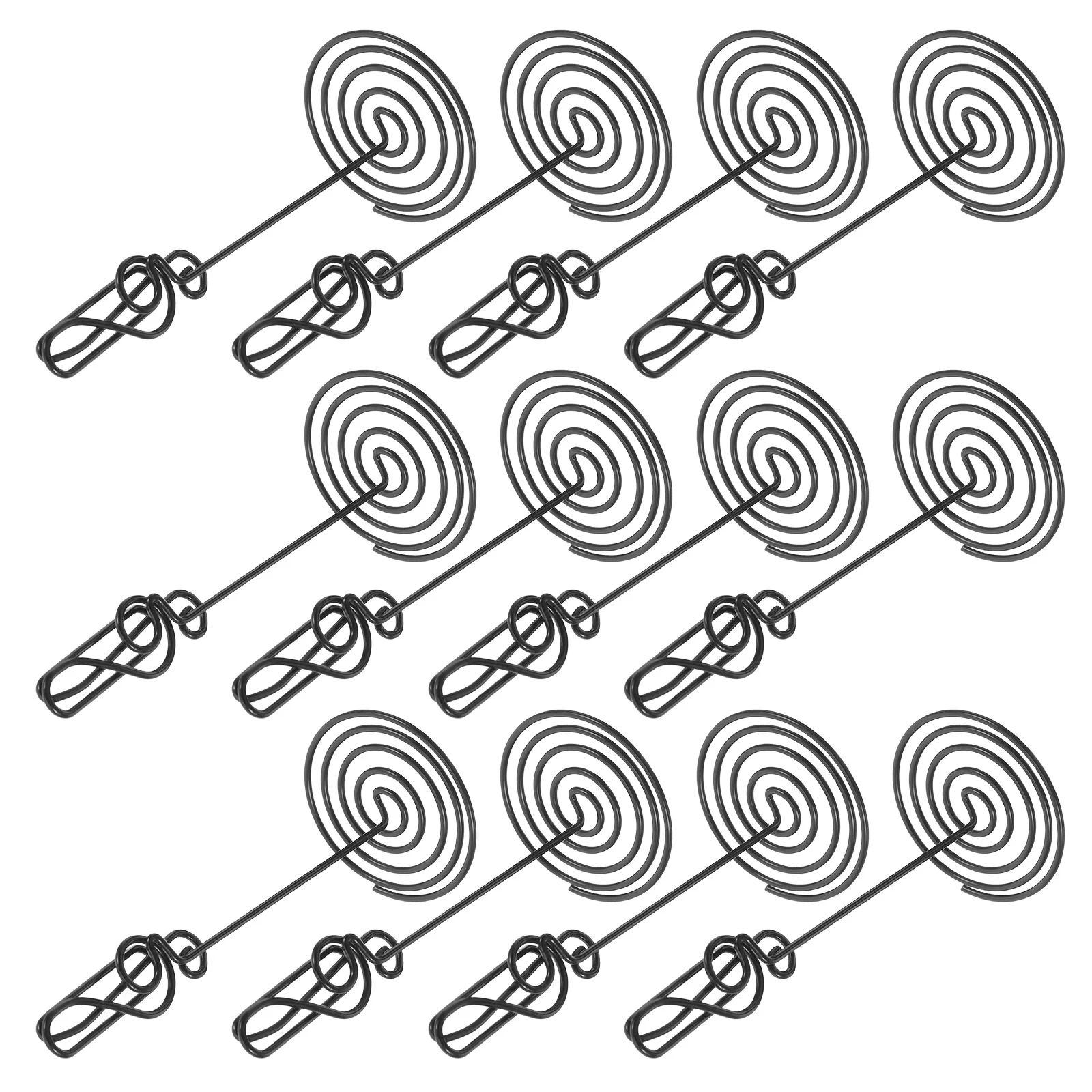 

12pcs Creative Musical Note Card Holder Clips Table Number Stands For Weddings Place Cards Office Desk Memo Clip Vertical Photo
