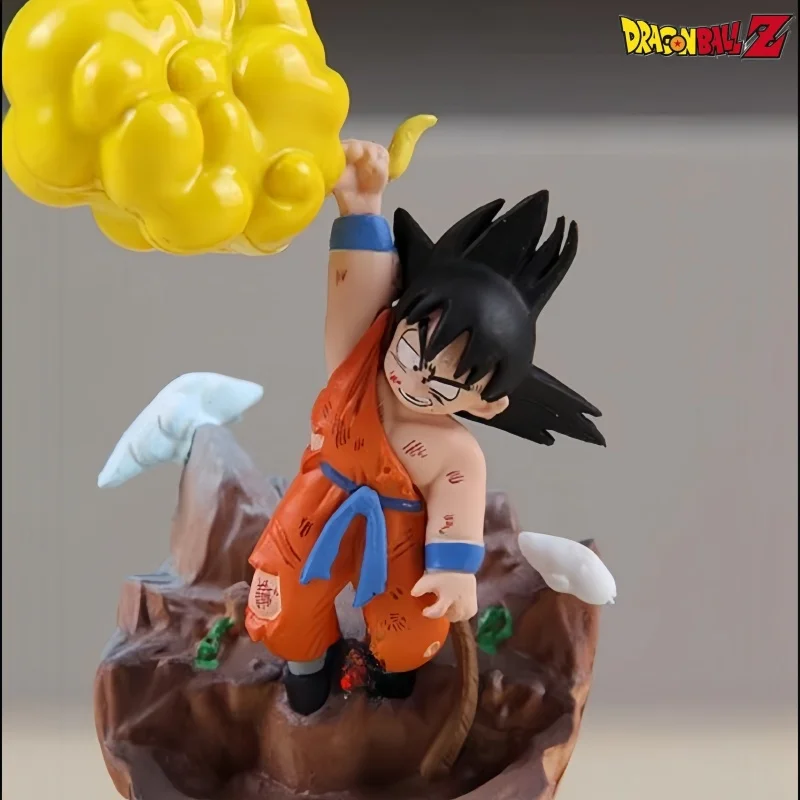 10cm Anime Dragon Ball Figures Evil Containment Wave Son Goku Action Figure Super Saiyan PVC Model Collection Figurines Toys