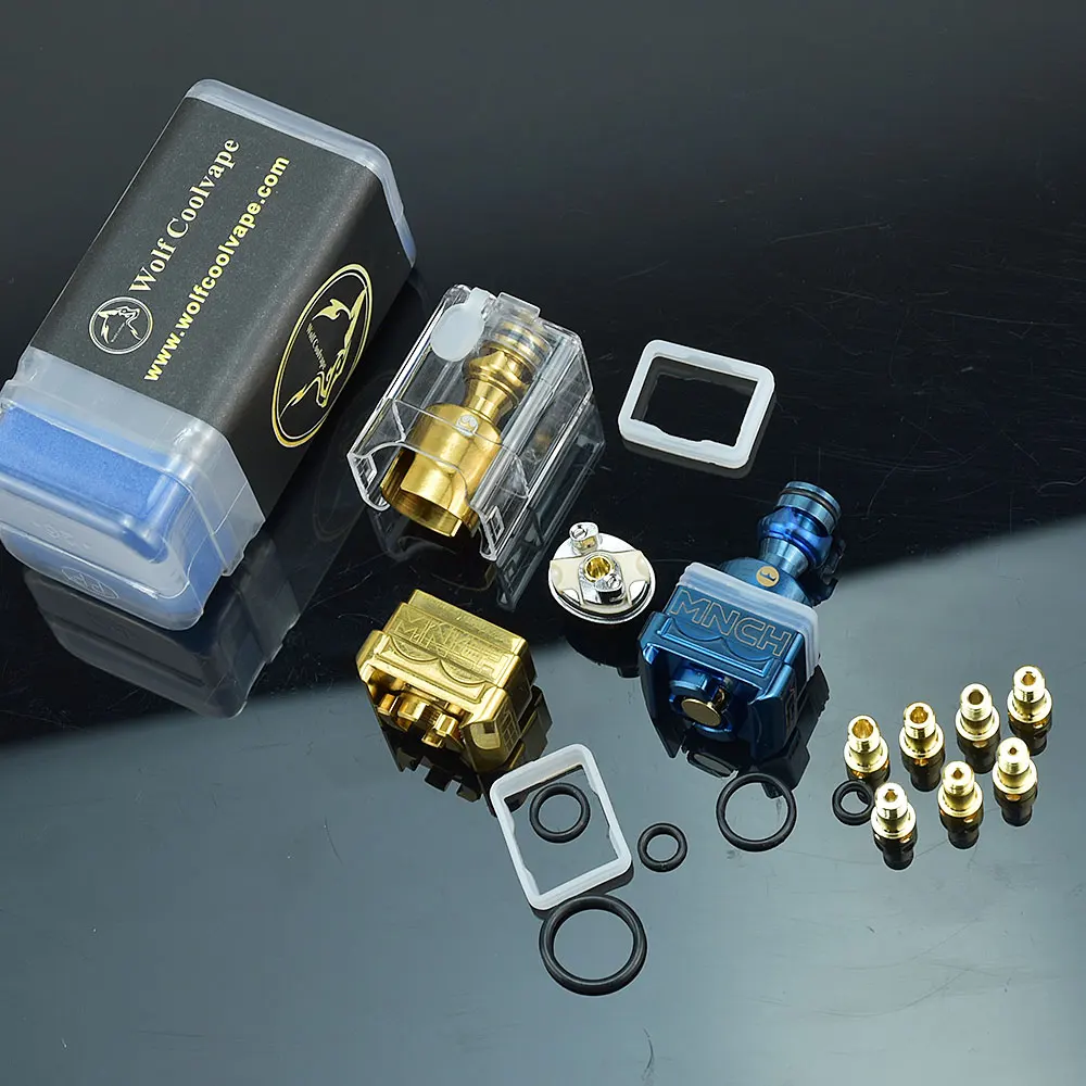 Wolfcoolvape รถถังสไตล์1:1 dotmobb dot Mobb UPT Style rba รุ่นที่กำหนดเองสำหรับ dotmod dotaio V1/V2พ็อด