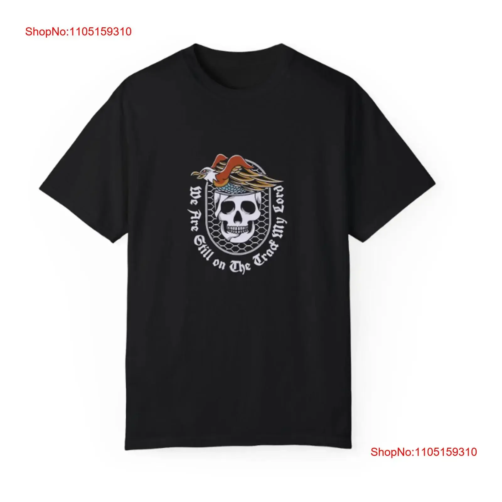 تي شيرت بتصميم وشم المدرسة القديمة على شكل نسر وجمجمة تي شيرت عتيق مغسول أنيق قليلاً ملابس الشارع مريحة ومسامية وناعمة #1