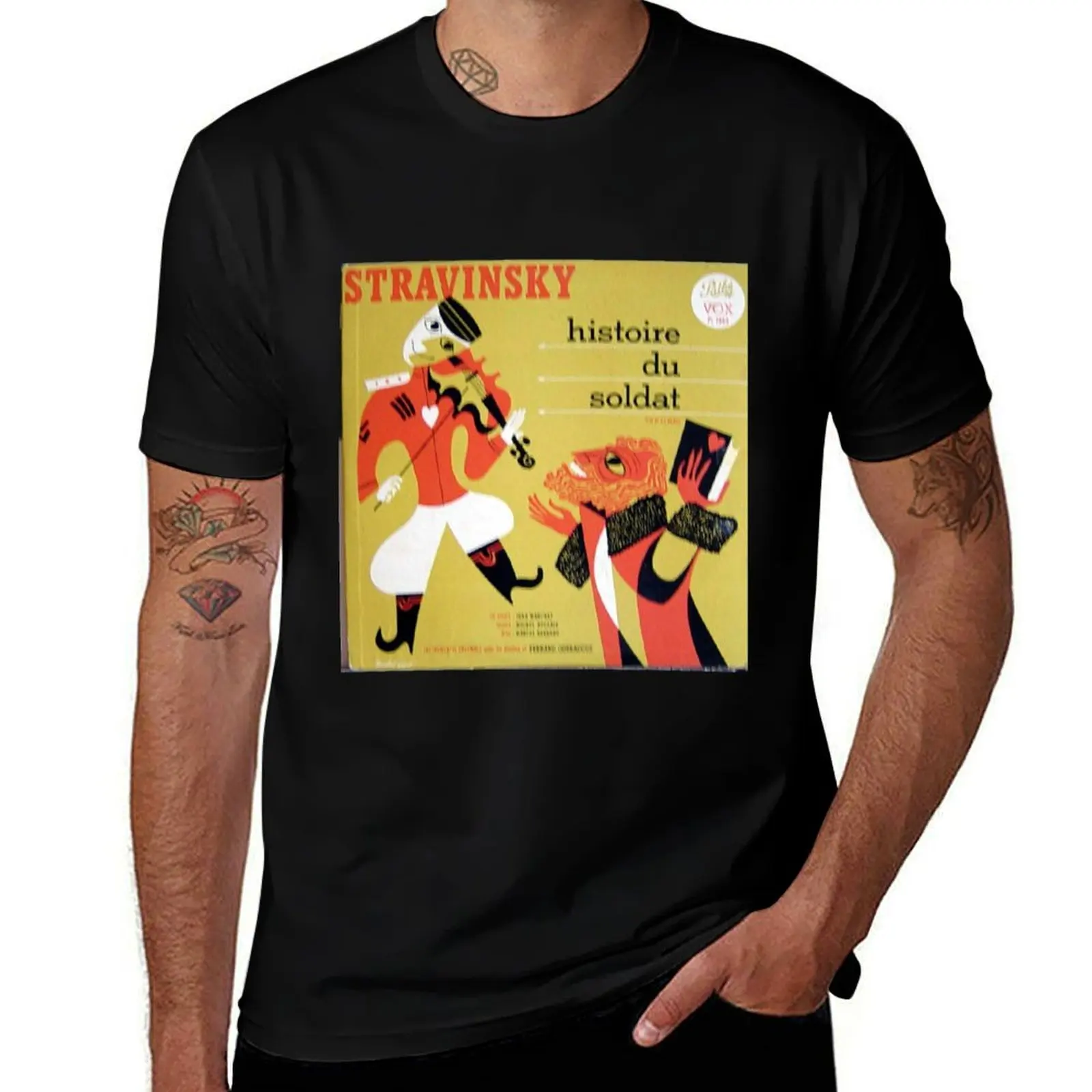 Stravinsky, Histoire du Soldat T-Shirt Work Comfort T-Shirt pour hommes