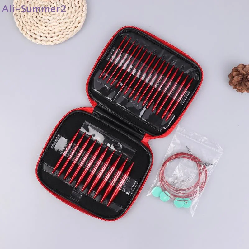 {summer2}-multifunctional-handmade-crochet-kit-with-interchangeable-circular-knitting-needles