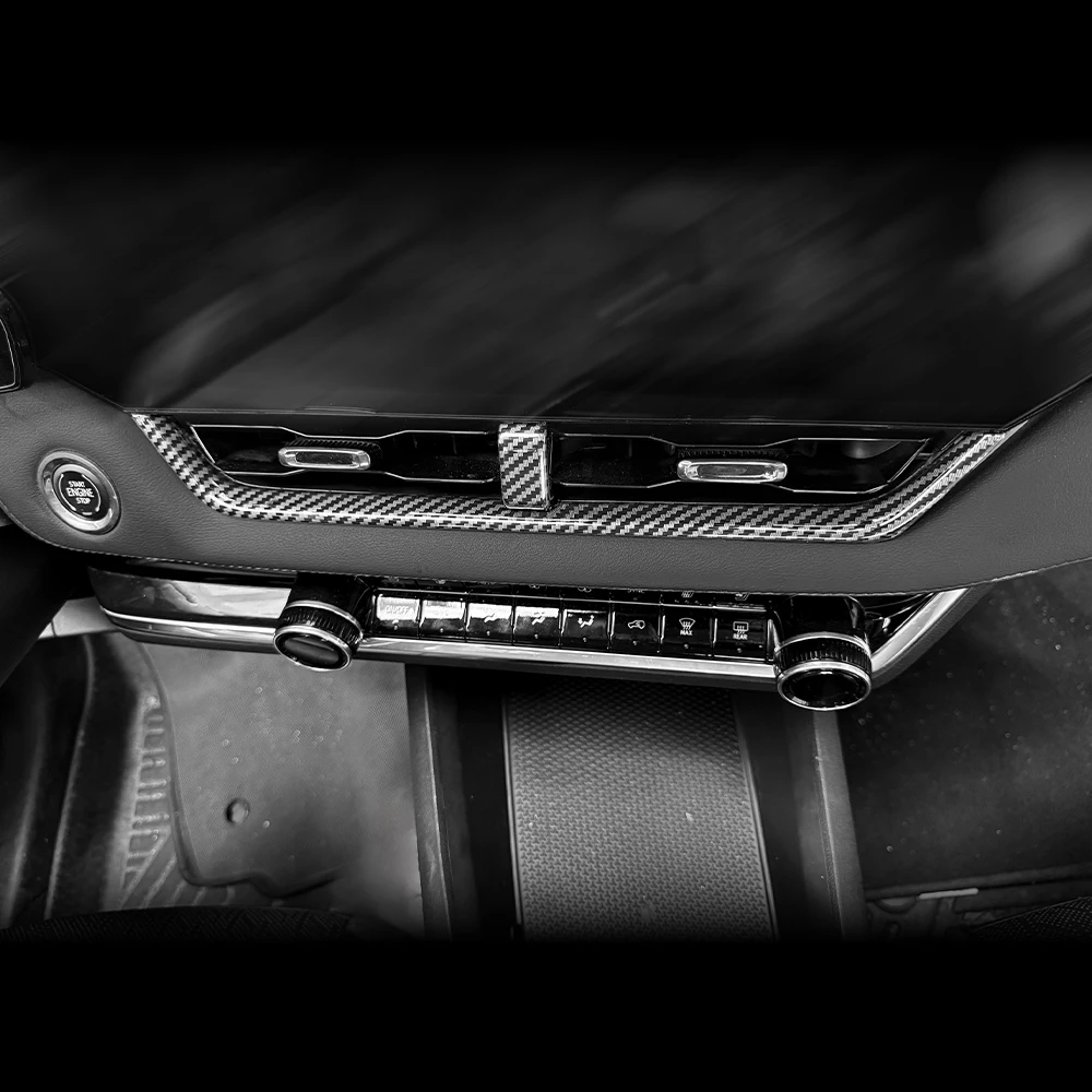 

For Chevrolet Equinox 2025 2026 Car Tuning 2PCS Dashboard Middle Air Outlet Vent Cover Trim Cover Trim Accessories LHD