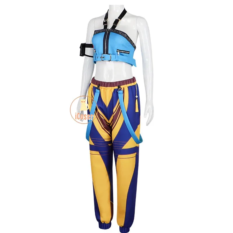 

25COSZoey Cosplay Costume Anime Movie KPop Demon Hunters Uniform Bracelet Huntrix Festival Halloween Party for Women Girls Cos i