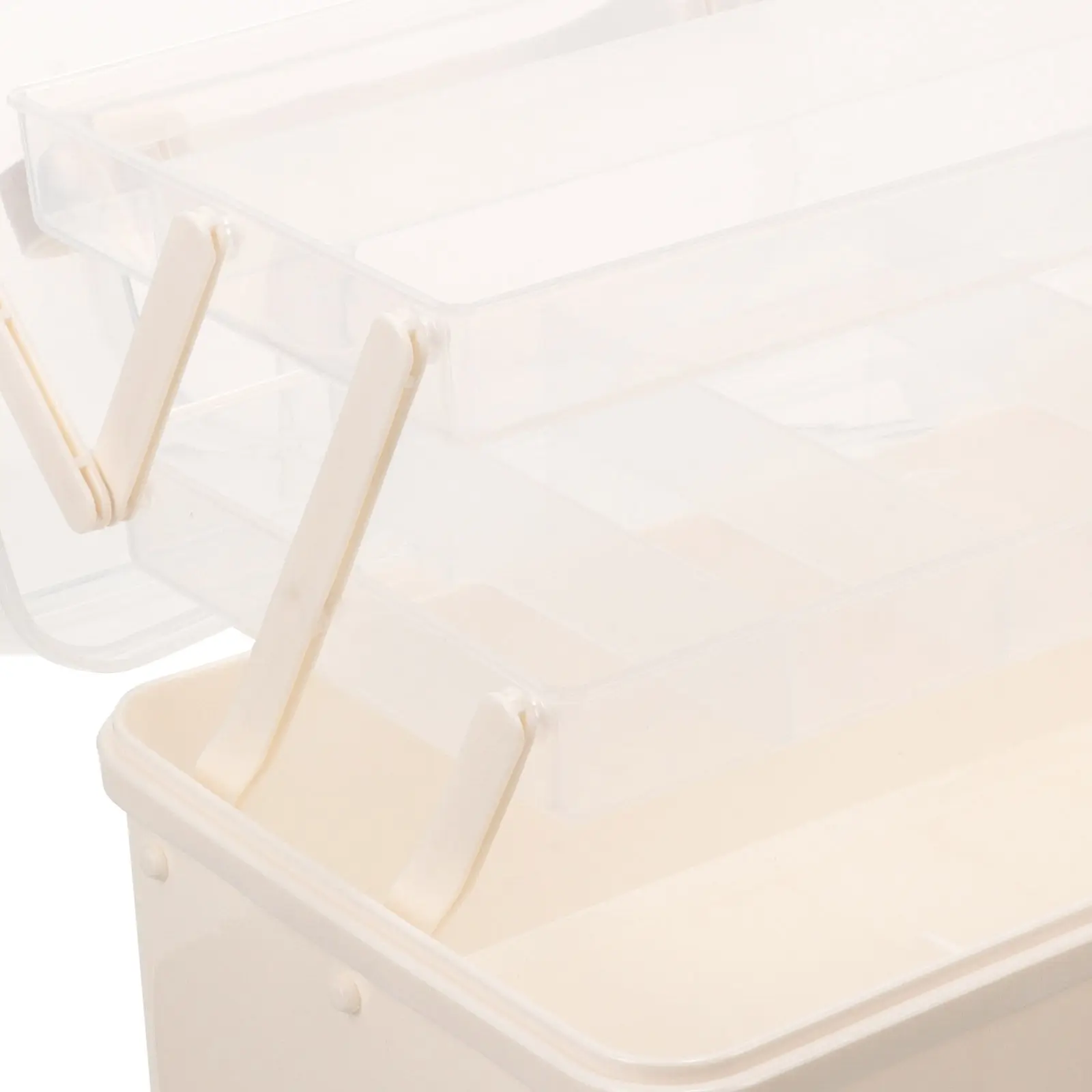 1Pcs Multi Layer Medicine Storage Box Family First Aid Case with Clear Cover for Travel Outdoor Sports Emergency Organization