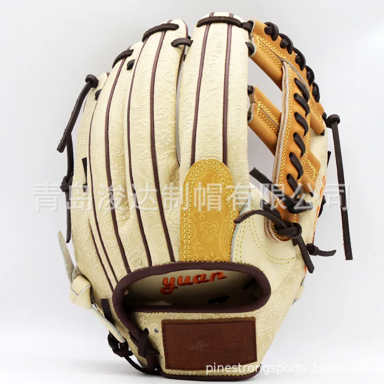 Baseball Gloves Cowhide Leather Outdoor Sports Children's Youth Universal Game Training