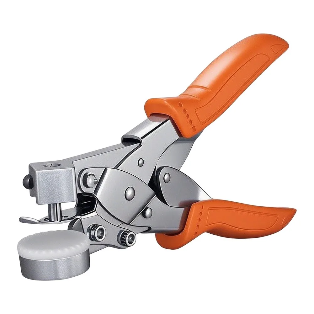 Plastic Bag Hole Punch Plier,PE Film Fabric Leather Paper Packaging Bag Leathercraft Puncher Punch Pliers Hand Tools 3-6mm
