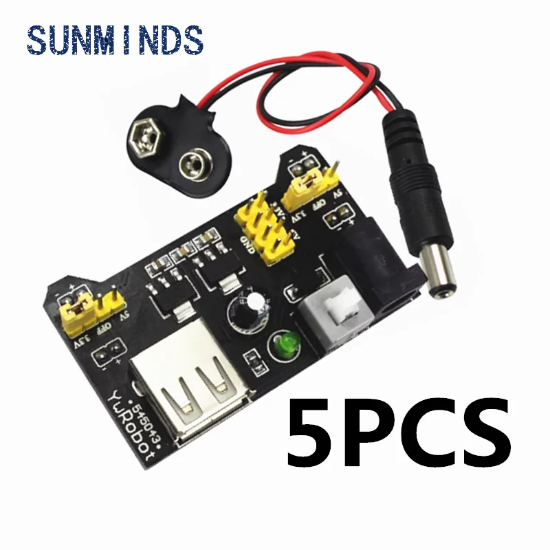 5Sets 3.3V 5V MB102…