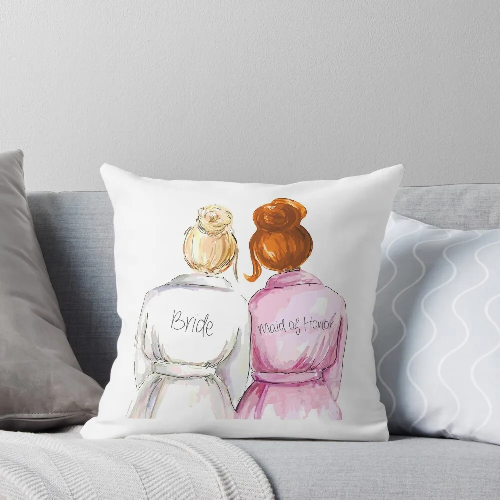 

Maid of Honor Gift Proposal Best Wedding Gift for Bride Bride Gift from MOH Bridal Shower for Her Maid of Honor fro Throw Pillow