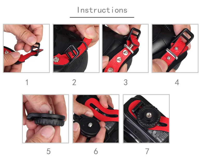 Camera Strap Leather Hand Band Wrist Belt  R5 R6 R8 R7 R50 Canon 6D2 7D2 90D 80D Camera 5D4 3 D850 Sony A7 M3 M2 R2 A9  Micro