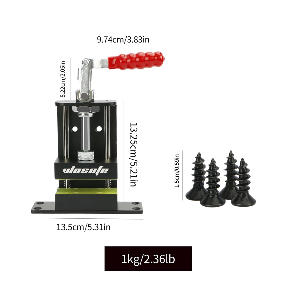 

Golf Club Regripping Kit Golf Clamp Grip Replacement Tool Kit with 1 Golf Club Regrip Vise Tool 4 Screws and 1 Hook Blade Knife