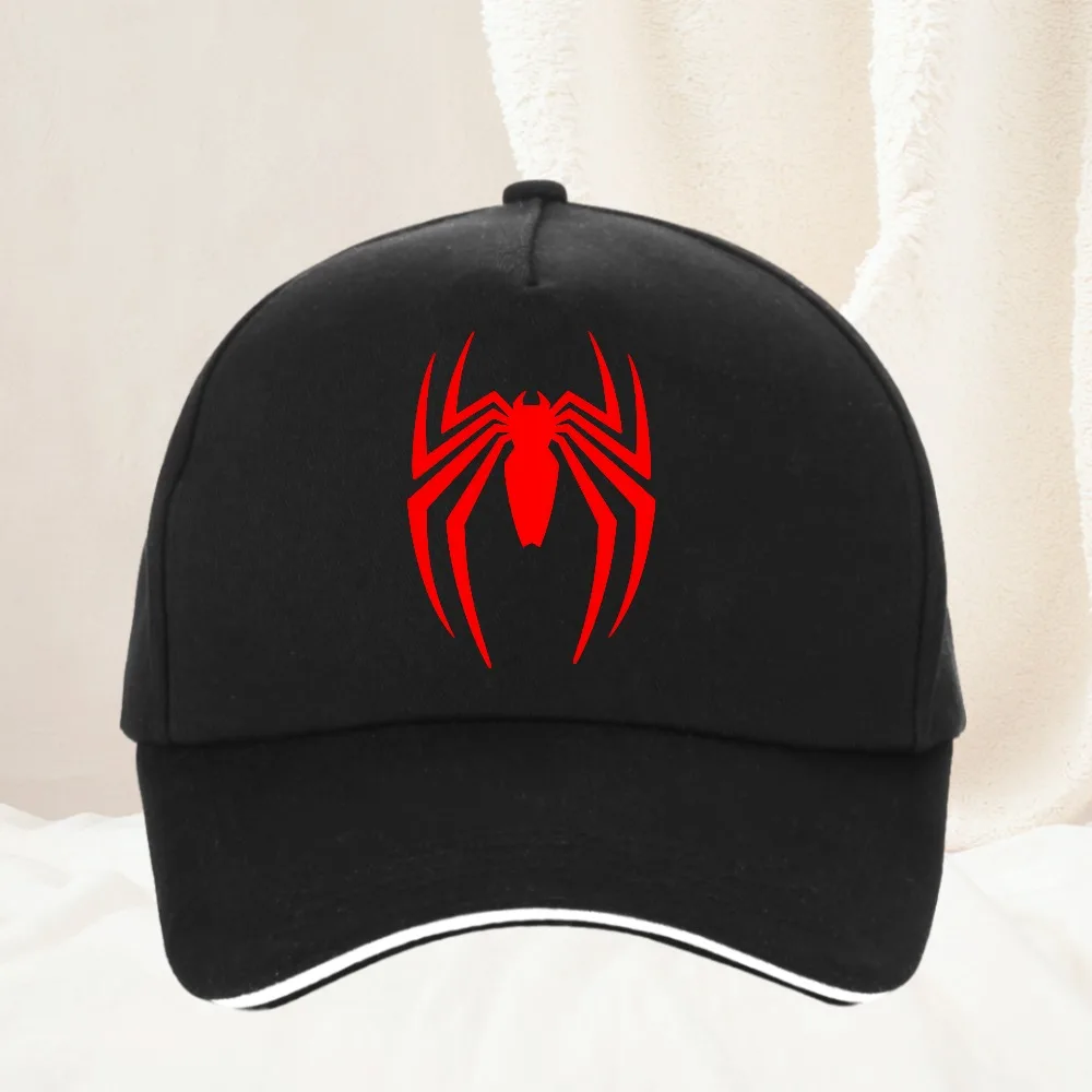 

red Spider Baseball Caps Hip-hop Hats Spring and Summer Outdoor Adjustable Casual Hats Boy Girl Trave