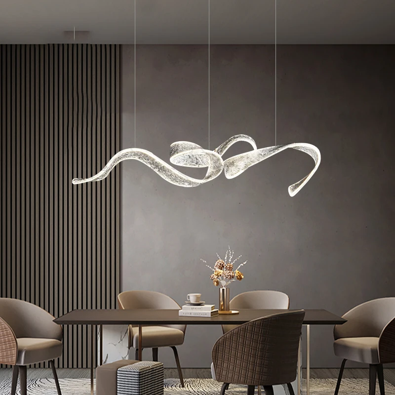 

Nordic light luxury restaurant pendant light,indoor living room bar lighting,minimalist dining room long pendant light,lighting