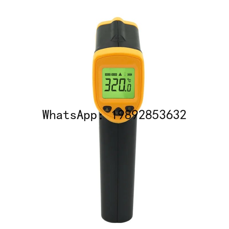 

ZF infrared thermometer industrial thermometer temperature gun spot