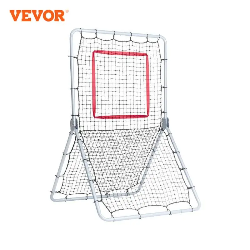 VEVOR Baseball And Softball Rebounder Net 3.5 x 6 ft PitchBack Baseball Pitching Nest Softball Pitchback Net Fielding Trainer