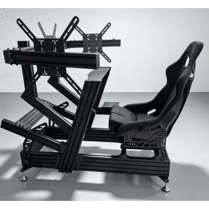 40160 Aluminum Profile Frame Racing Simulator Cockpit Full Kit Custom 160 Elite Sim Racing Rig For Racing Game