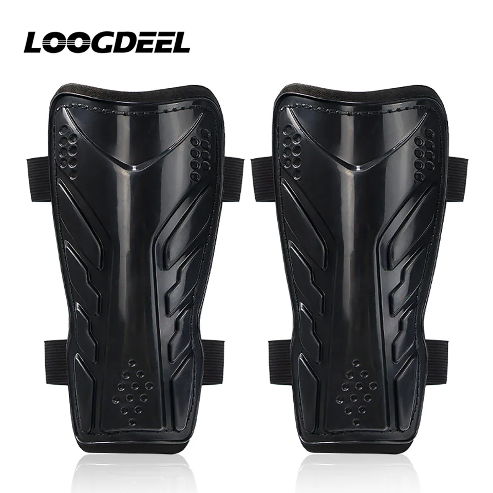 LOOGDEEL Football Strap Protection Gear Children Adult Sports Training Knee Leg Support Professional Kid Soccer Shin Guard Board